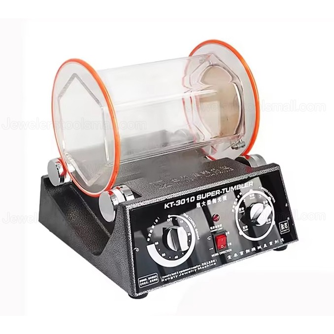 KT-3010 Jewelry Rotary Tumbler Gold Silver Copper Roller Polishing Machine